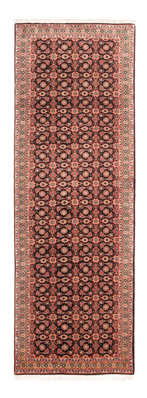 Läufer Perser - Täbriz - Royal - 198 x 67 cm - dunkelblau
