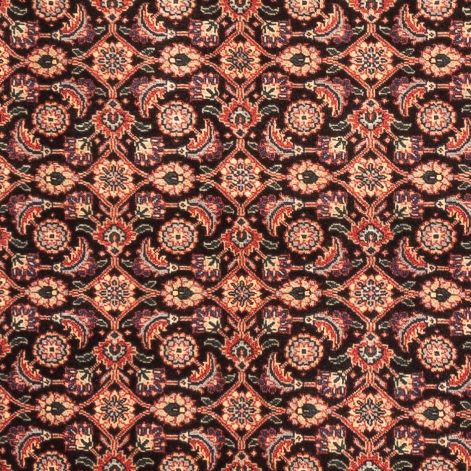 Läufer Perser - Täbriz - Royal - 200 x 68 cm - dunkelblau