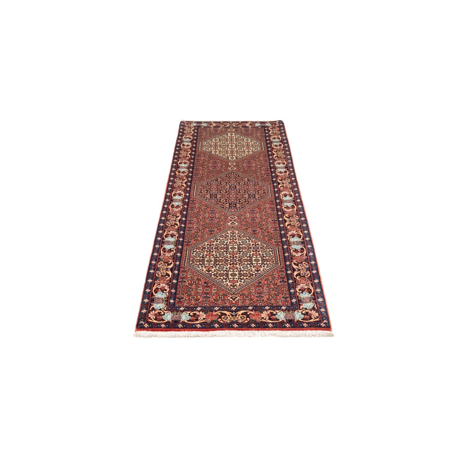 Läufer Perser - Bidjar - 214 x 62 cm - rot