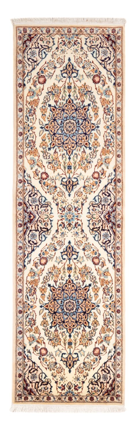 Läufer Perser - Nain - Royal - 212 x 60 cm - creme