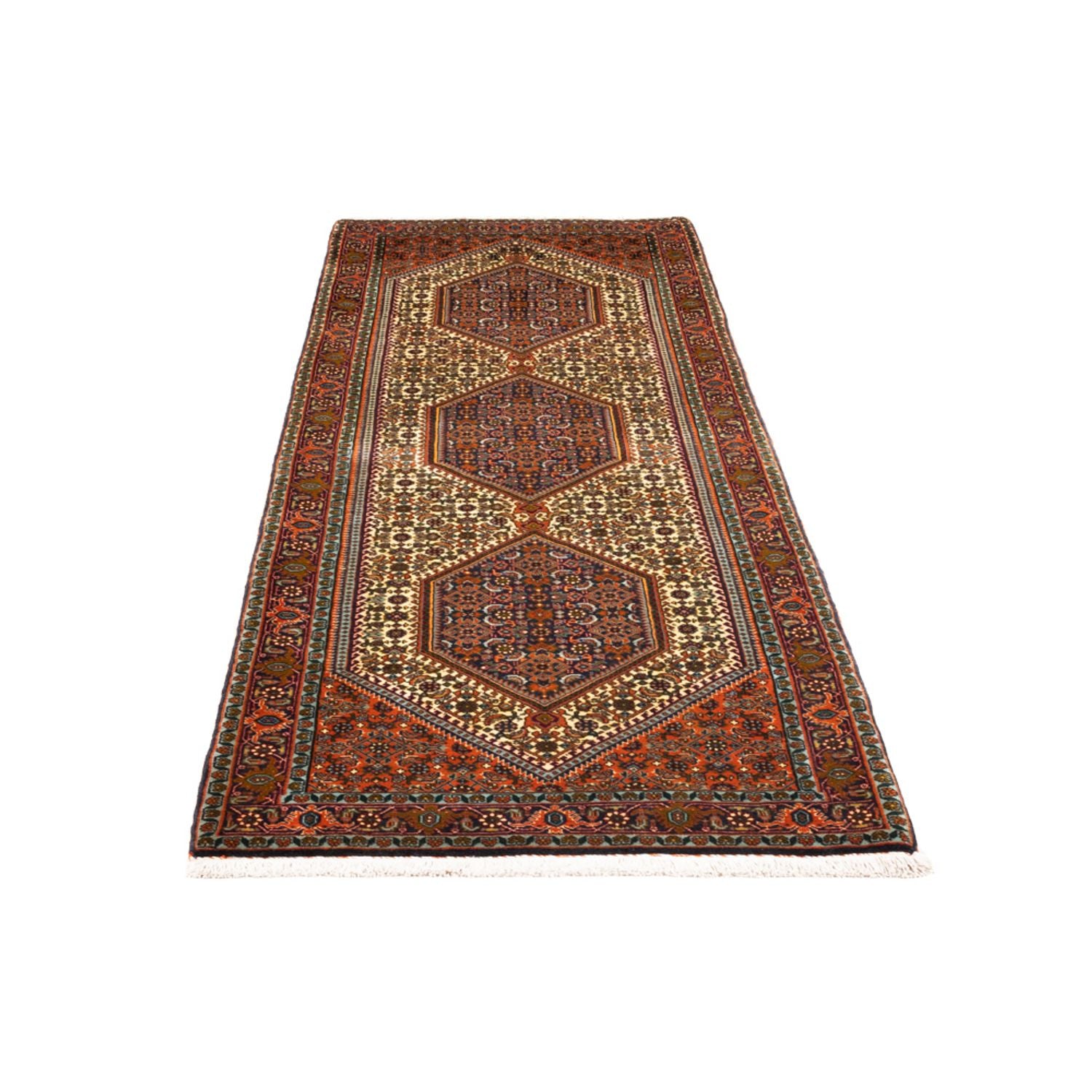 Läufer Perser - Bidjar - 218 x 75 cm - beige