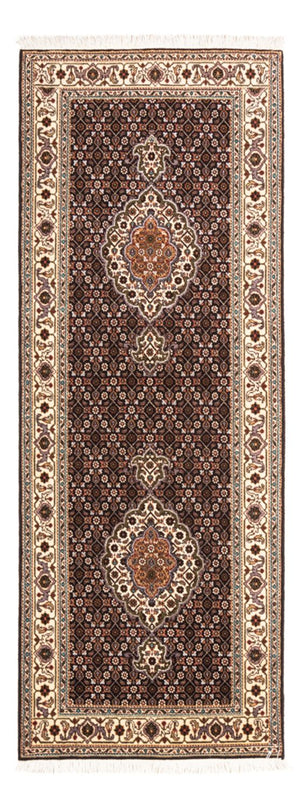 Läufer Perser - Täbriz - Royal - 195 x 75 cm - dunkelblau