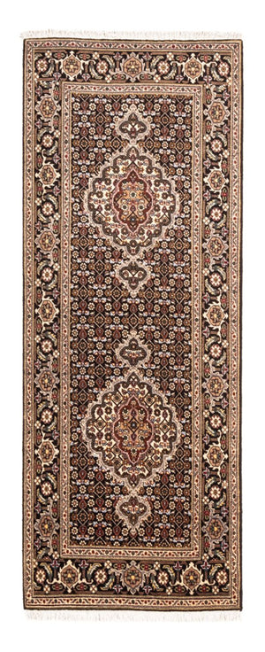 Läufer Perser - Täbriz - Royal - 196 x 75 cm - dunkelblau