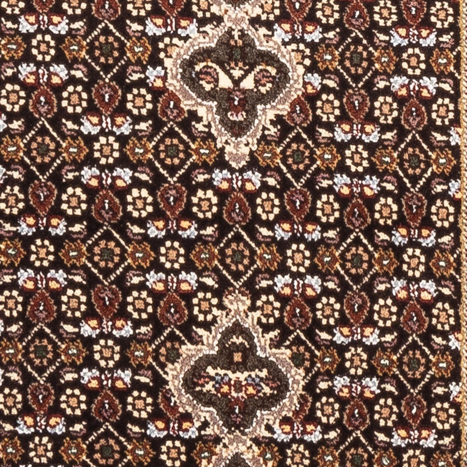 Läufer Perser - Täbriz - Royal - 196 x 75 cm - dunkelblau