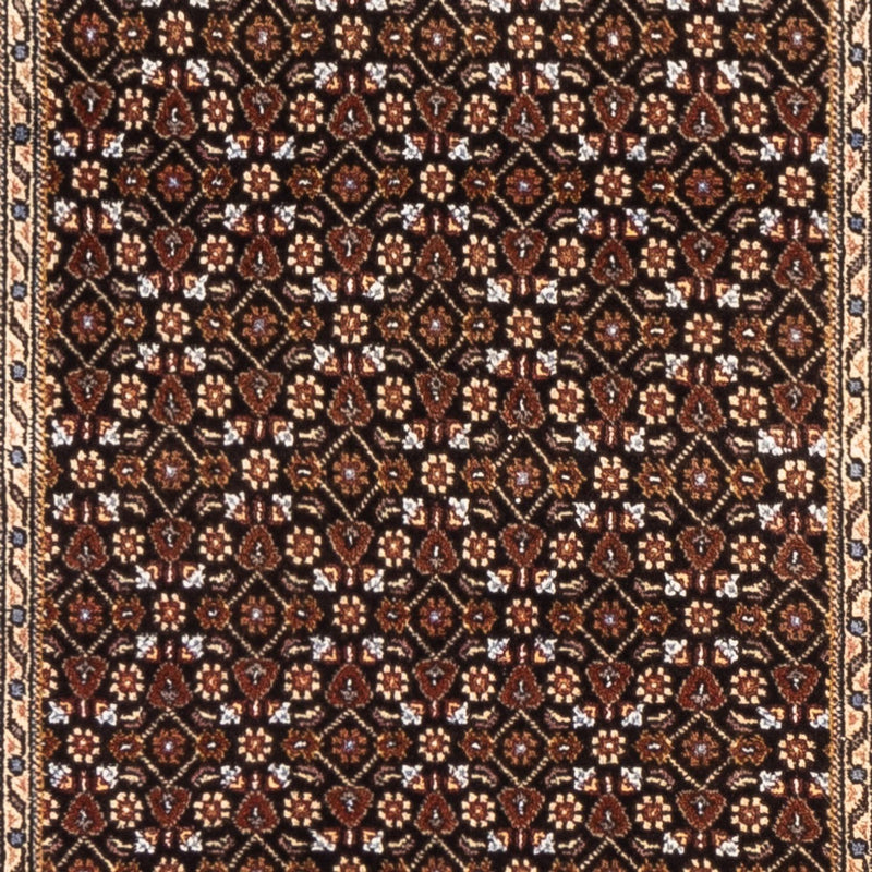 Läufer Perser - Täbriz - Royal - 196 x 80 cm - dunkelblau