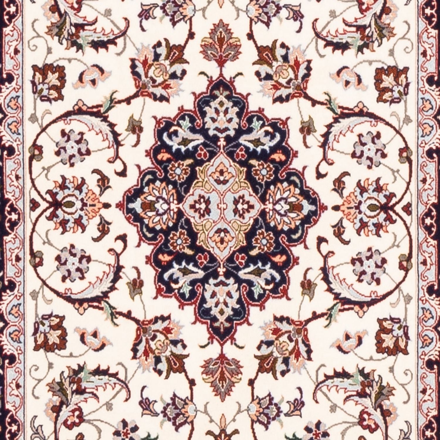 Läufer Perser - Isfahan - Premium - 199 x 64 cm - rot