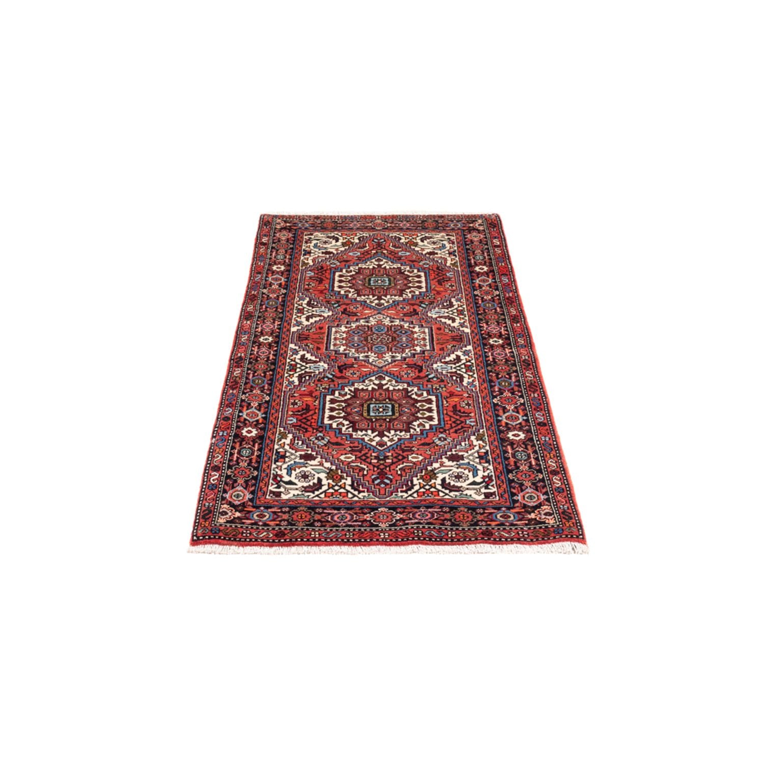 Perserteppich - Nomadic - 147 x 62 cm - rot