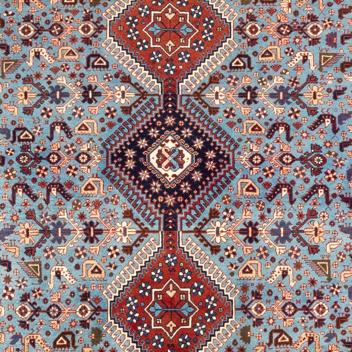Perserteppich - Nomadic - 253 x 172 cm - hellblau