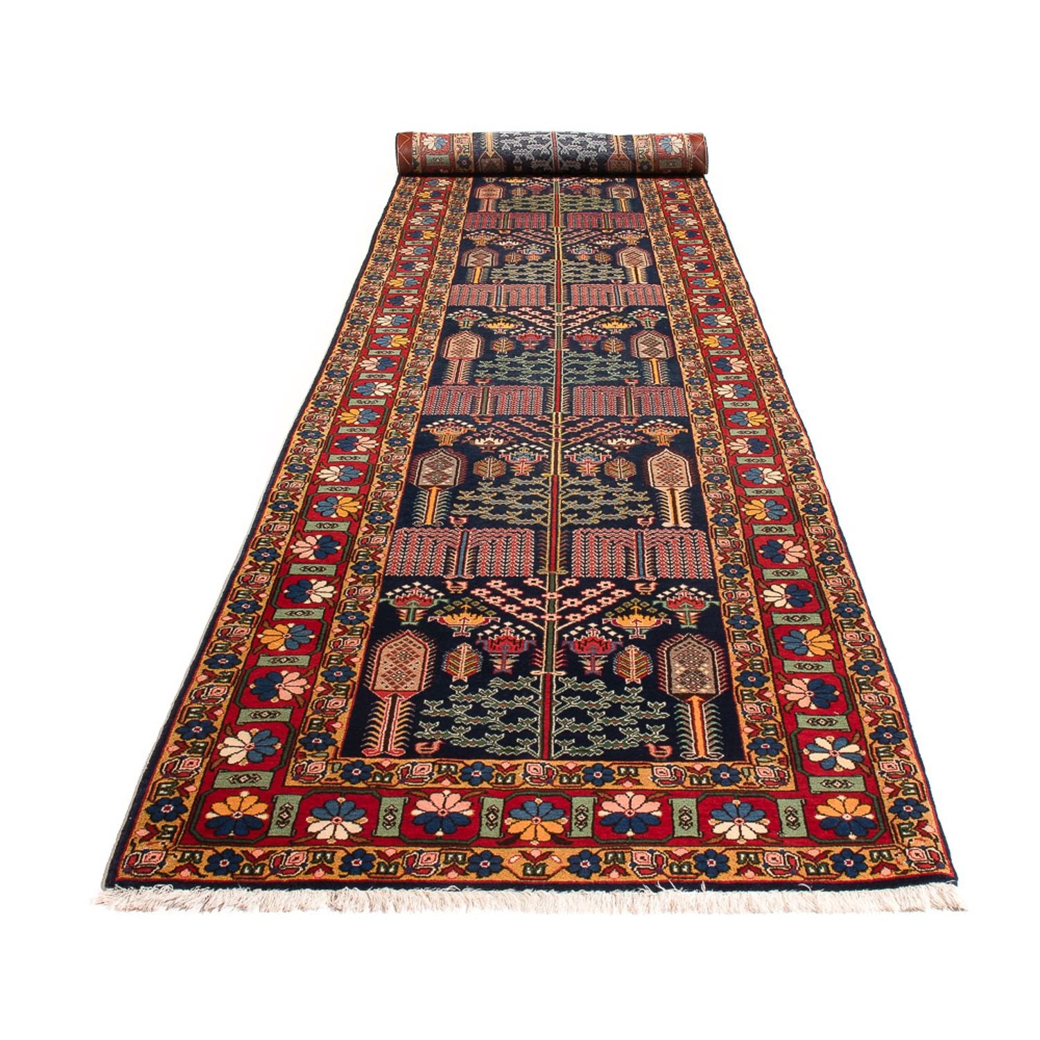 Läufer Perser - Nomadic - 486 x 97 cm - mehrfarbig