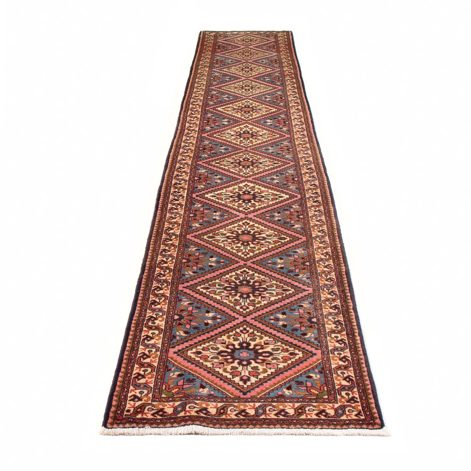 Läufer Perser - Nomadic - 397 x 66 cm - mehrfarbig