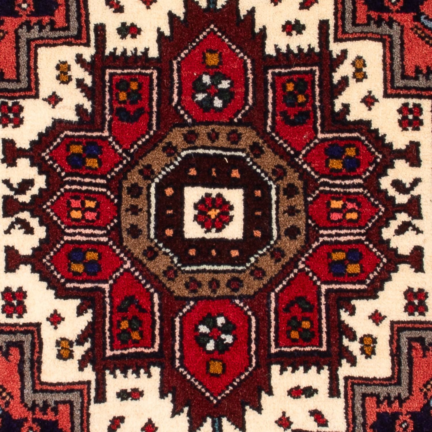 Perserteppich - Nomadic - 85 x 60 cm - rot