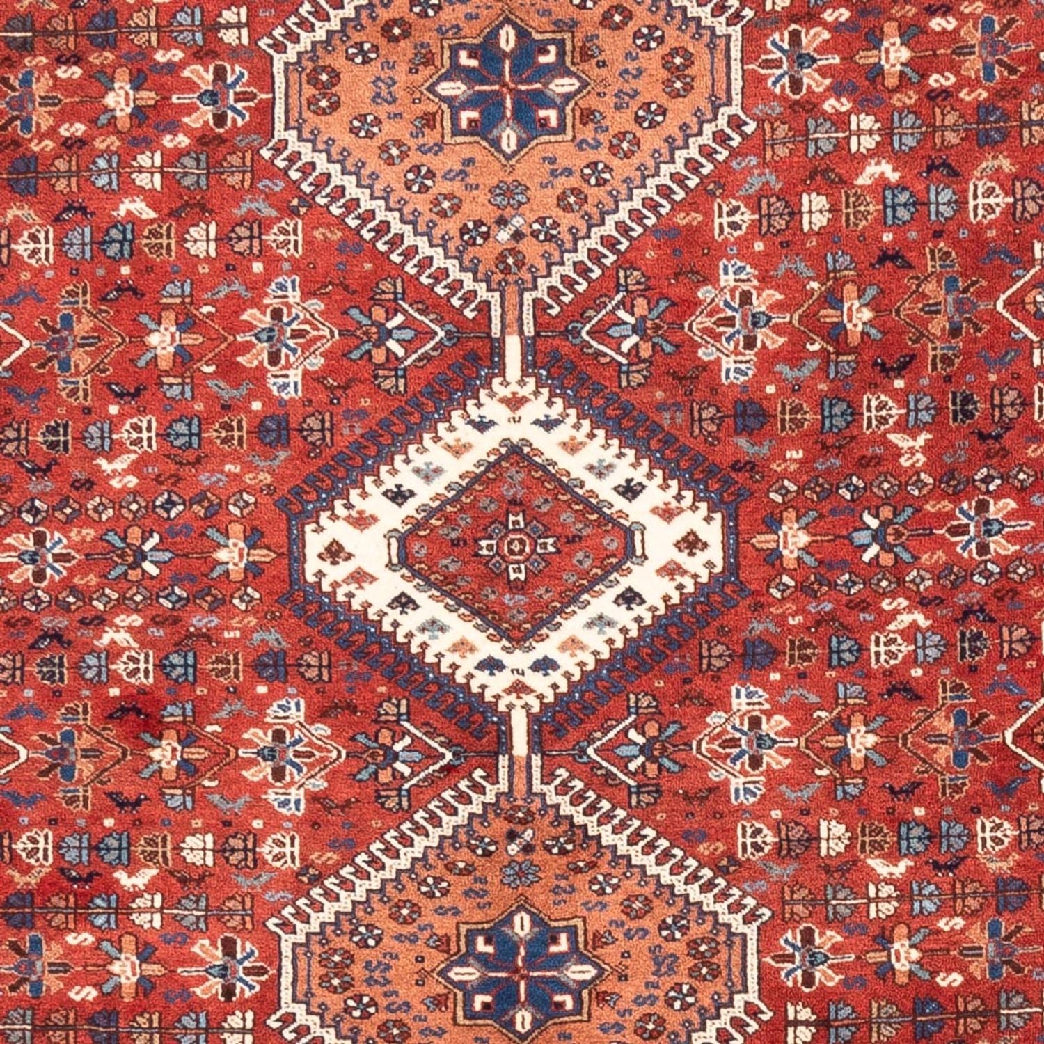 Perserteppich - Nomadic - 230 x 155 cm - rot