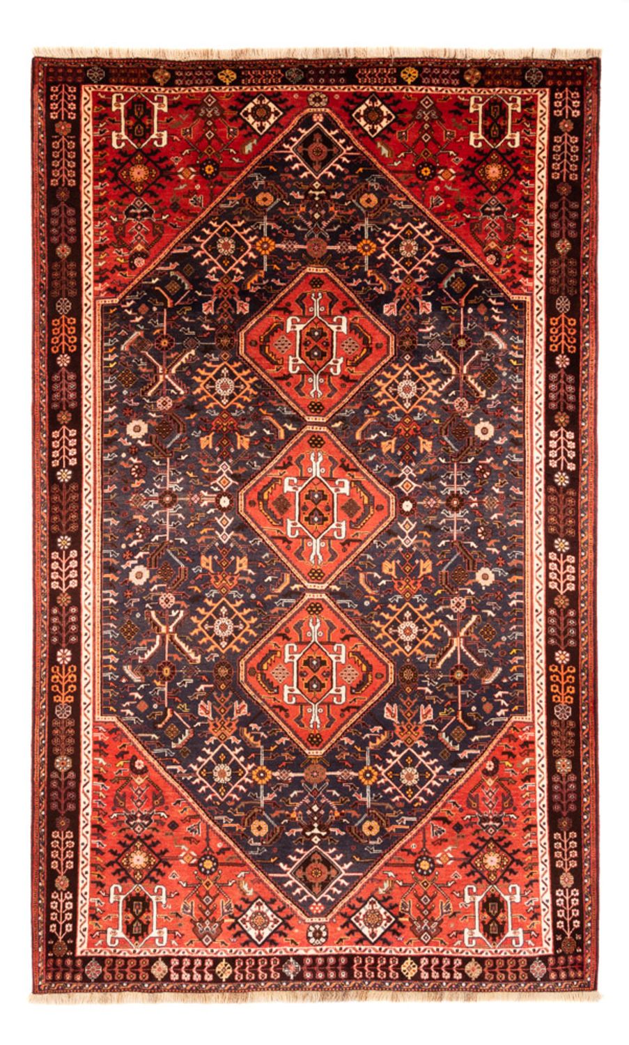 Perserteppich - Nomadic - 305 x 188 cm - dunkelrot