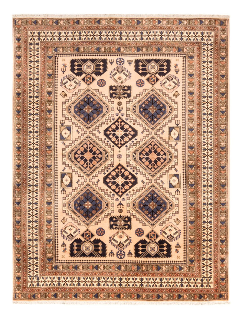 Perserteppich - Nomadic - 251 x 194 cm - hellbeige