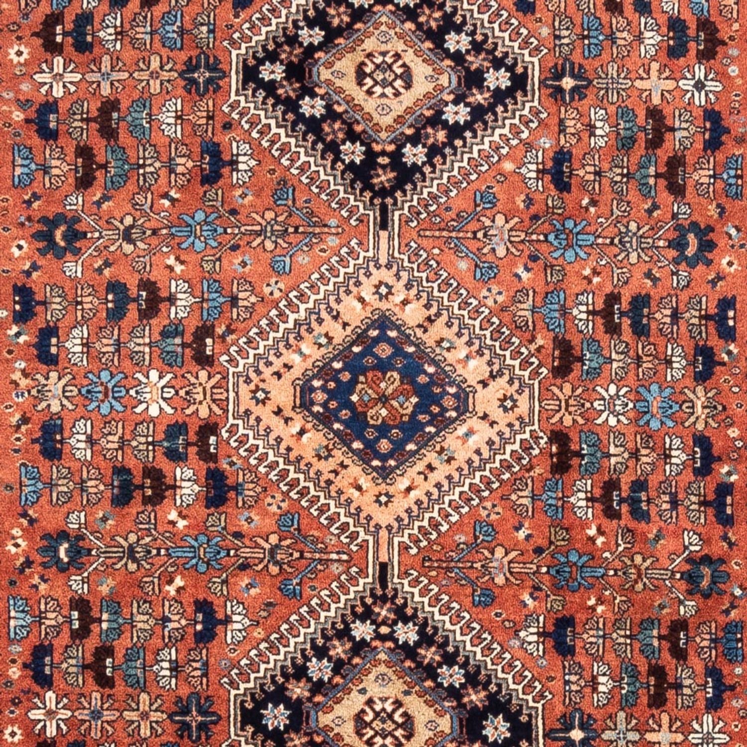 Perserteppich - Nomadic - 240 x 153 cm - rot
