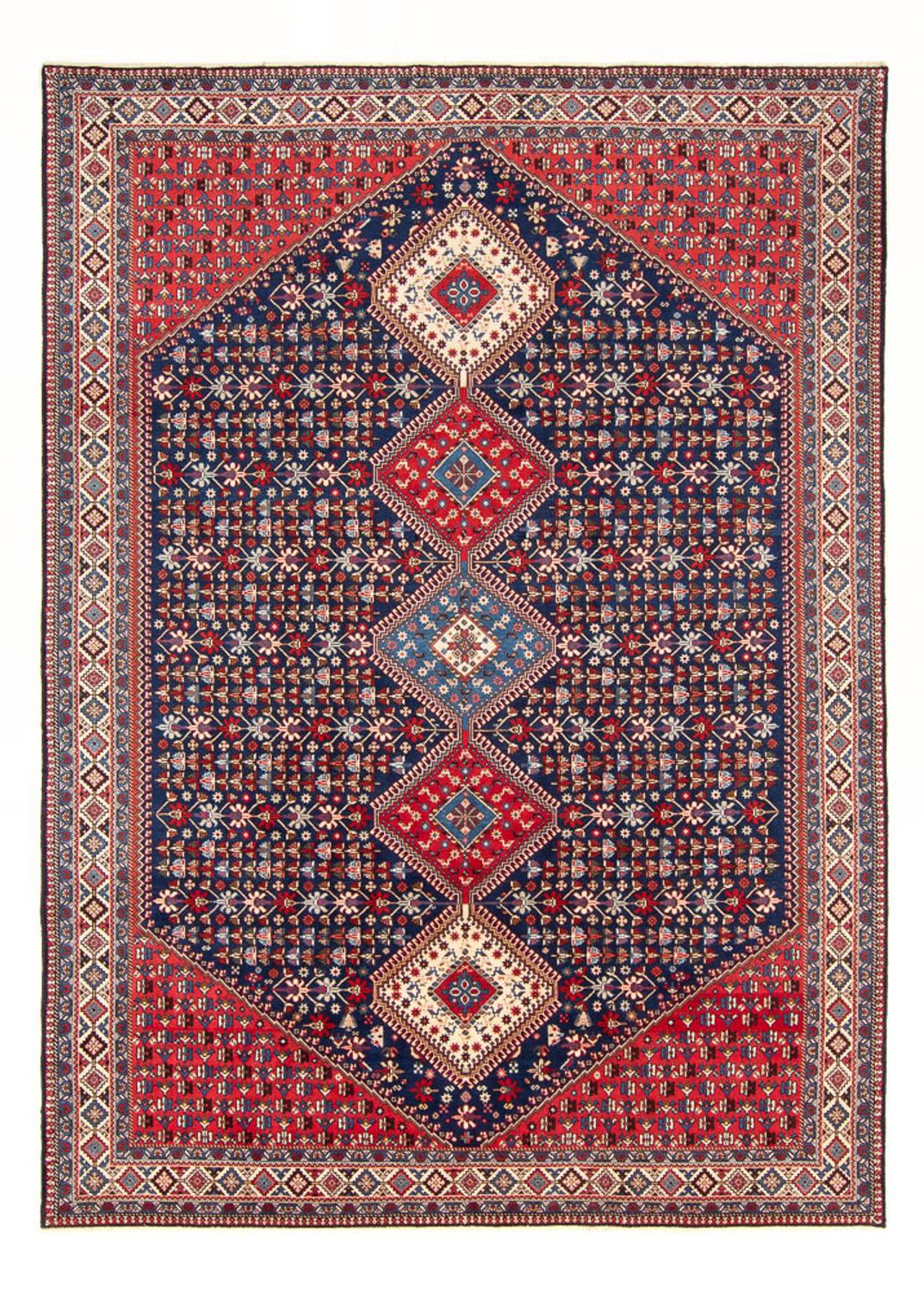 Perserteppich - Nomadic - 300 x 204 cm - dunkelblau