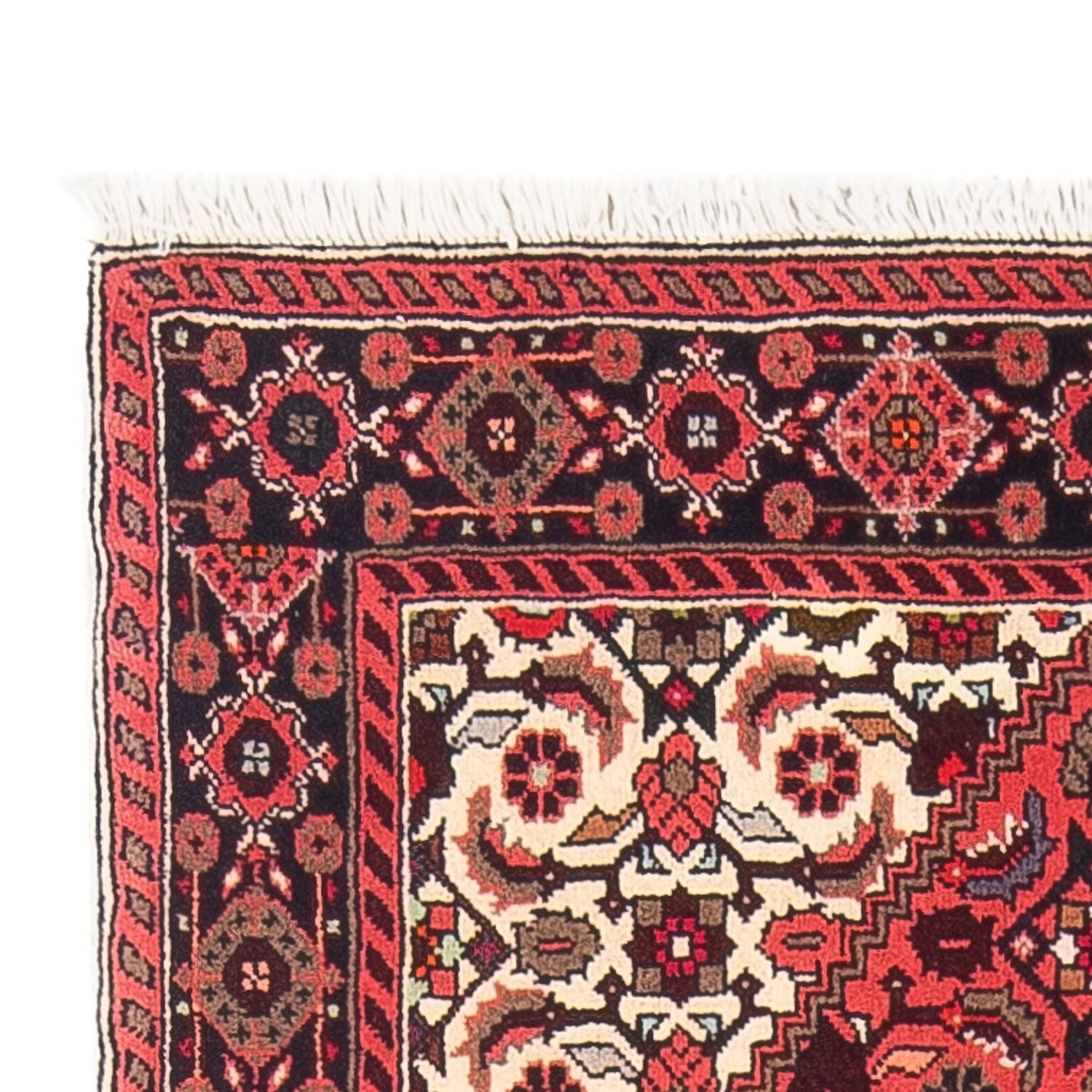 Perserteppich - Nomadic - 122 x 83 cm - rot