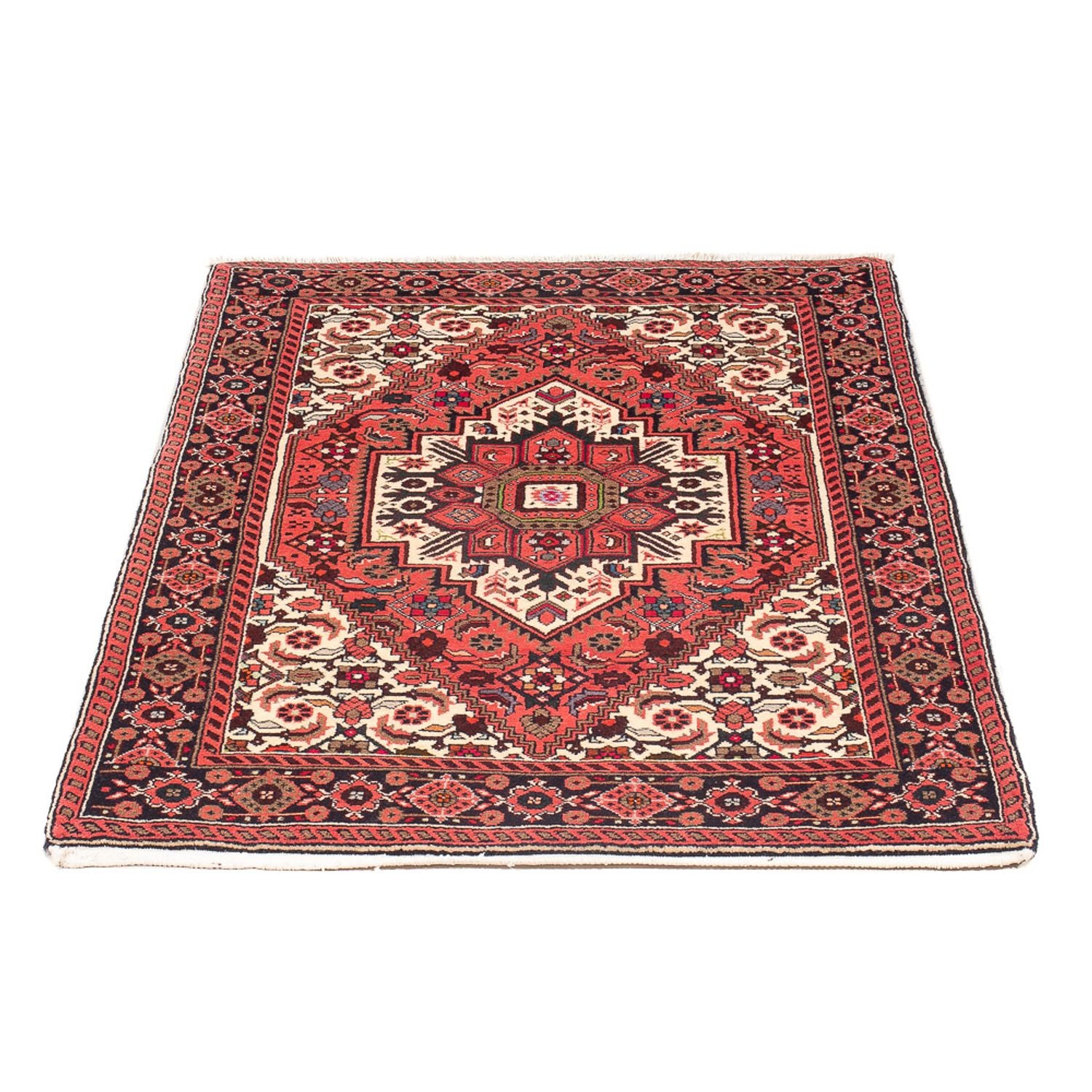 Perserteppich - Nomadic - 122 x 83 cm - rot