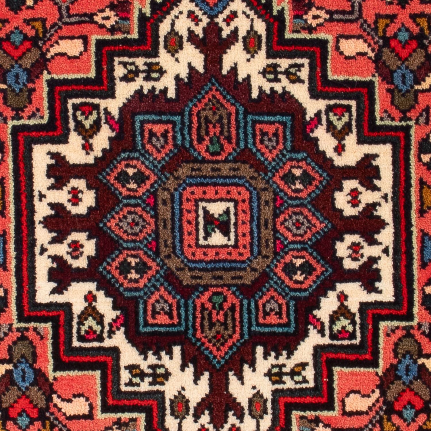 Perserteppich - Nomadic - 89 x 59 cm - rot