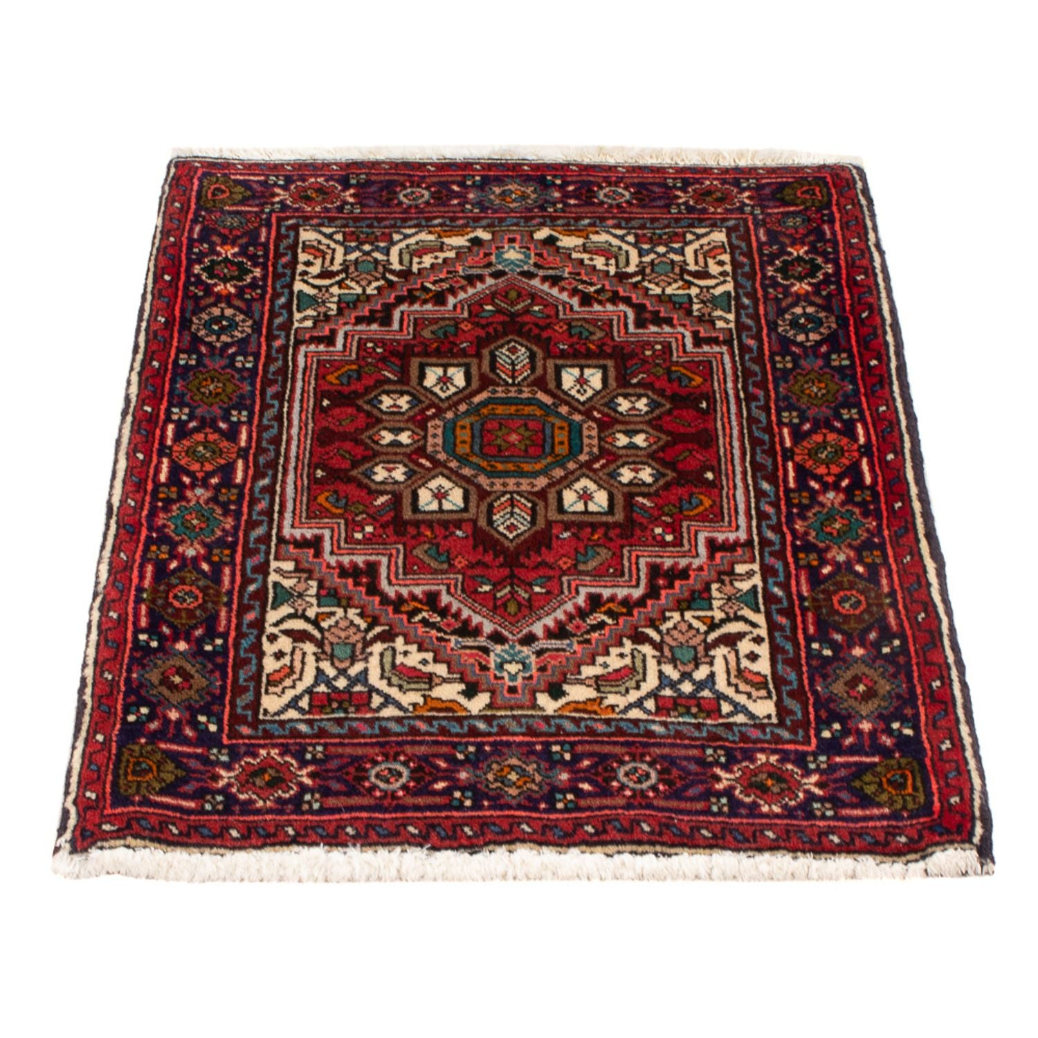 Perserteppich - Nomadic - 74 x 53 cm - rot