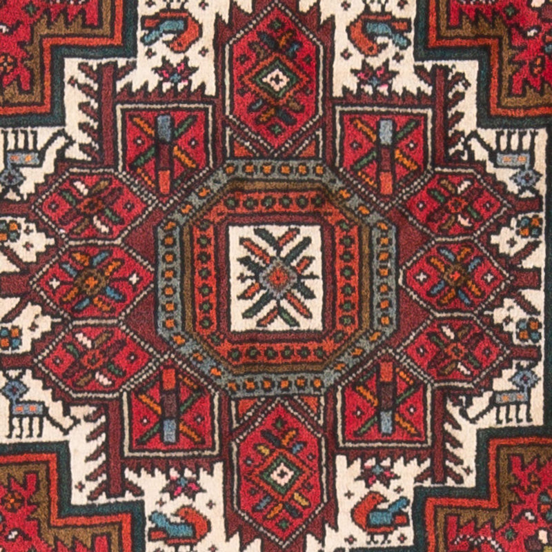 Perserteppich - Nomadic - 124 x 82 cm - rot