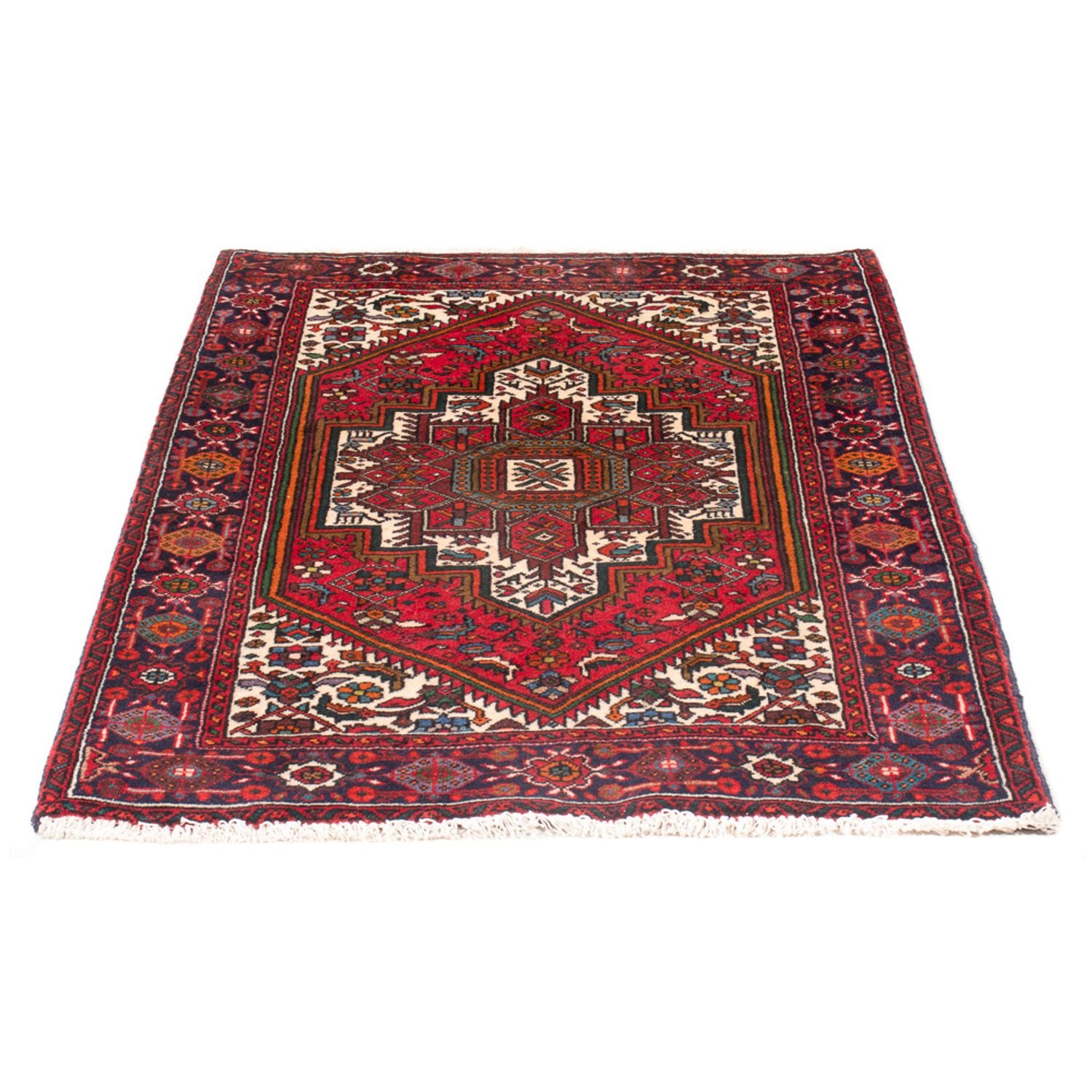 Perserteppich - Nomadic - 124 x 82 cm - rot