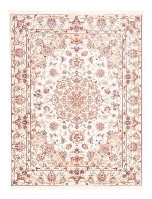 Perserteppich - Täbriz - 196 x 151 cm - creme
