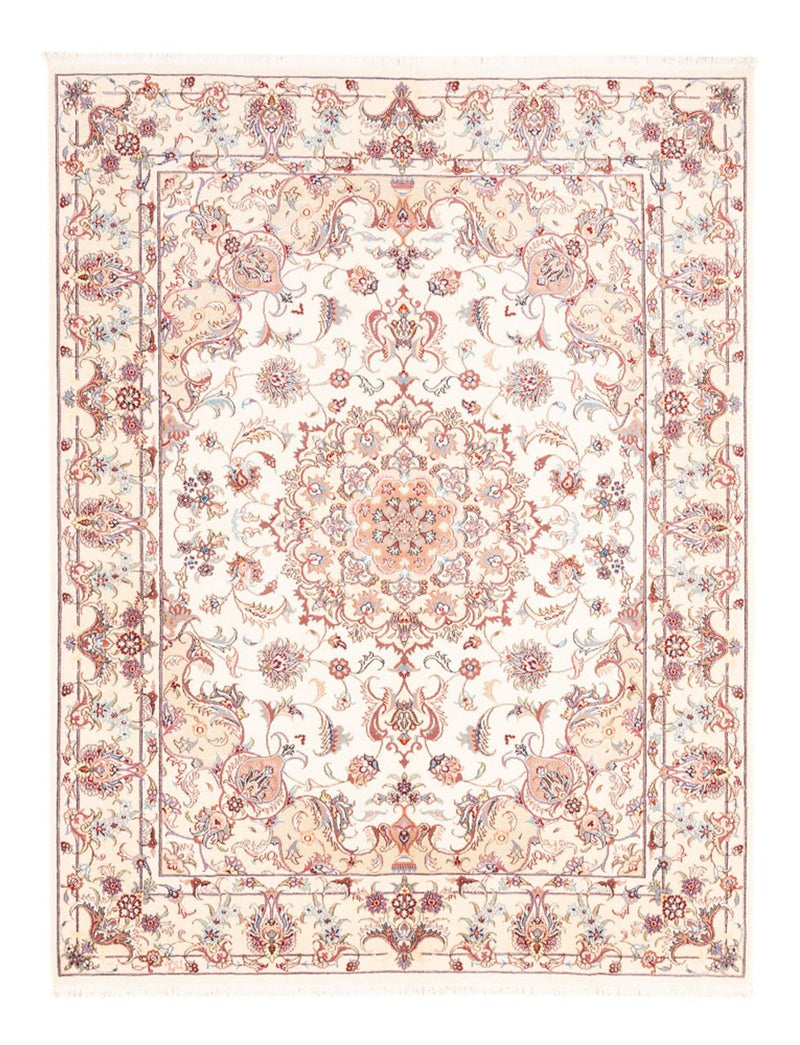Perserteppich - Täbriz - 196 x 151 cm - creme