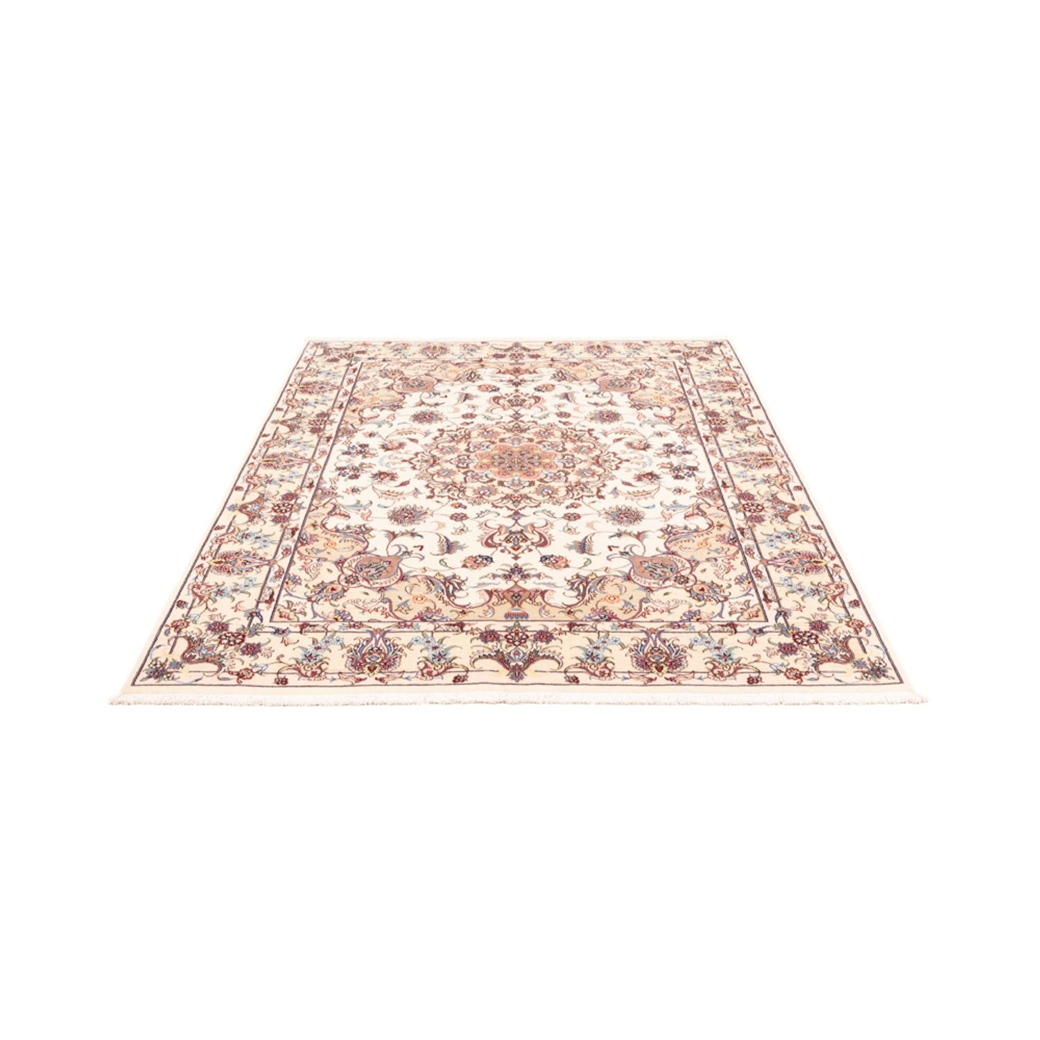 Perserteppich - Täbriz - 196 x 151 cm - creme
