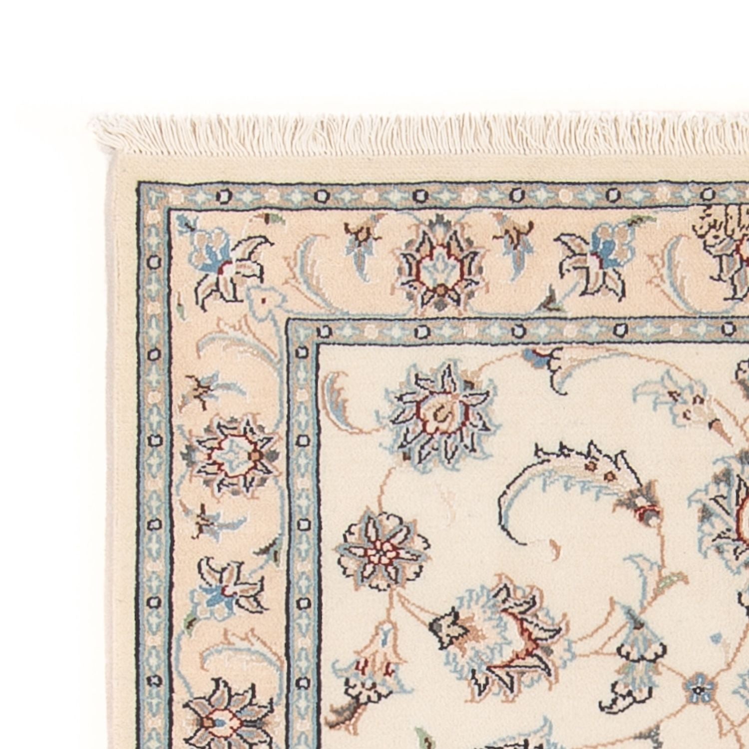 Perserteppich - Nain - Premium - 118 x 80 cm - creme