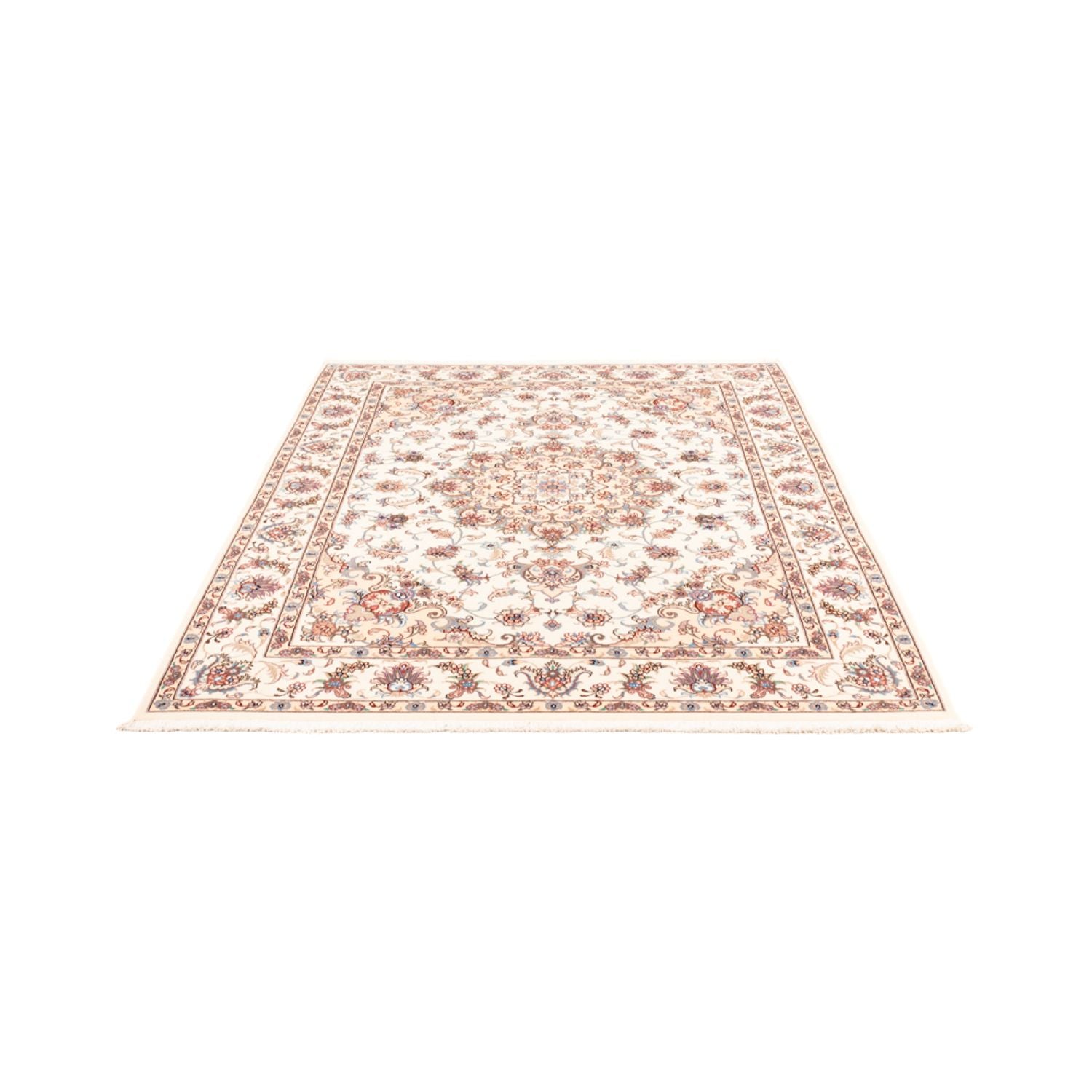Perserteppich - Täbriz - 196 x 153 cm - creme