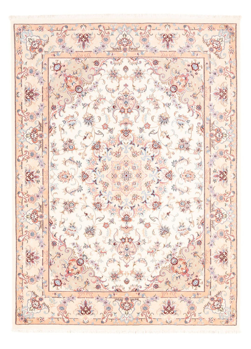 Perserteppich - Täbriz - 202 x 150 cm - creme