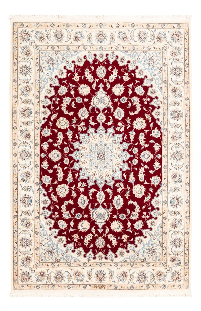 Perserteppich - Nain - Premium - 176 x 119 cm - rot