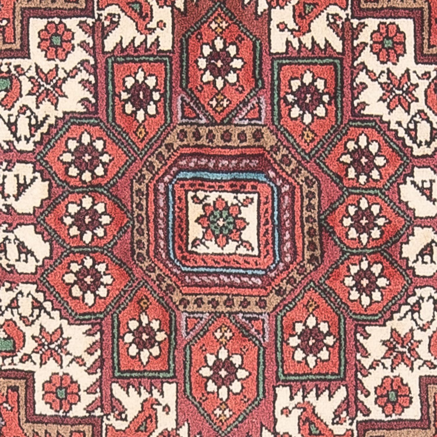 Perserteppich - Nomadic - 120 x 81 cm - hellrot