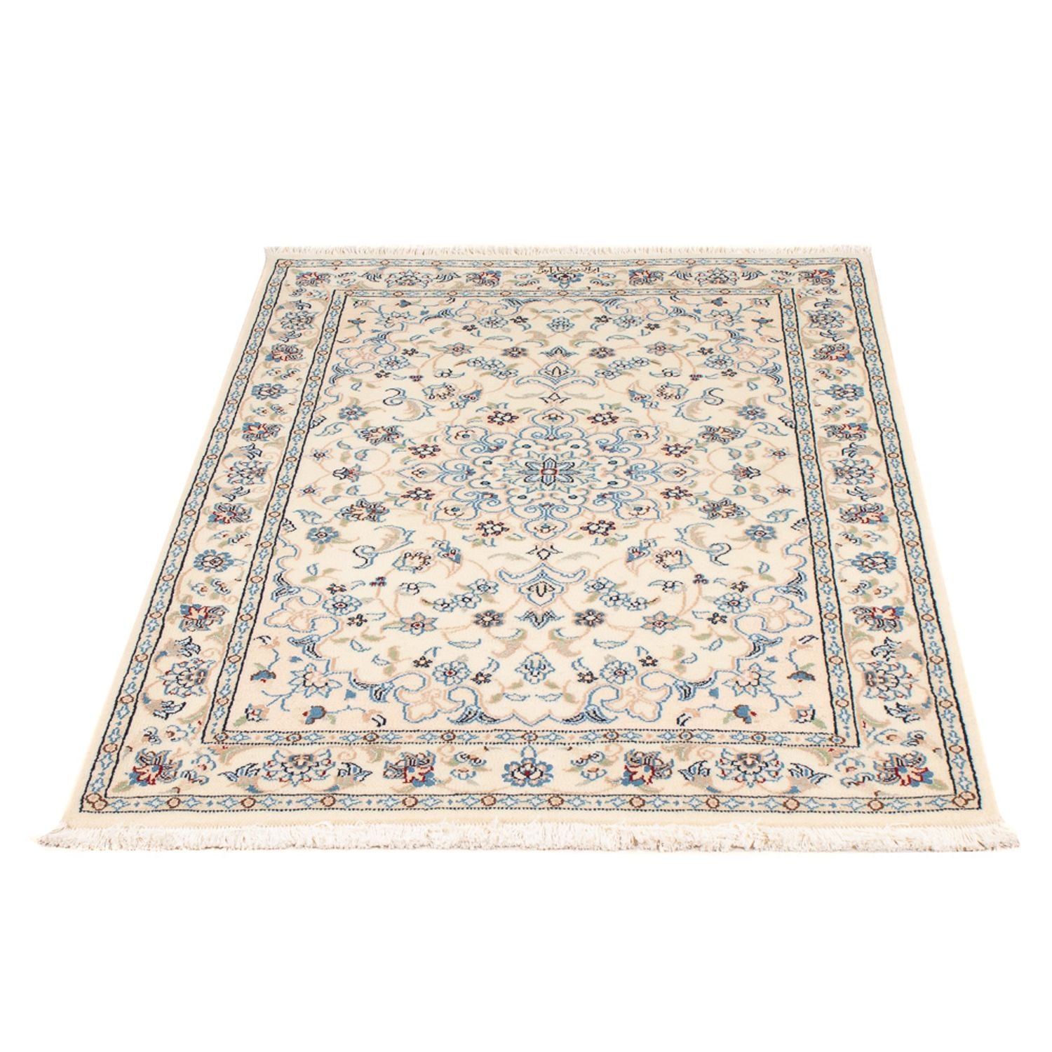 Perserteppich - Nain - Premium - 119 x 81 cm - creme