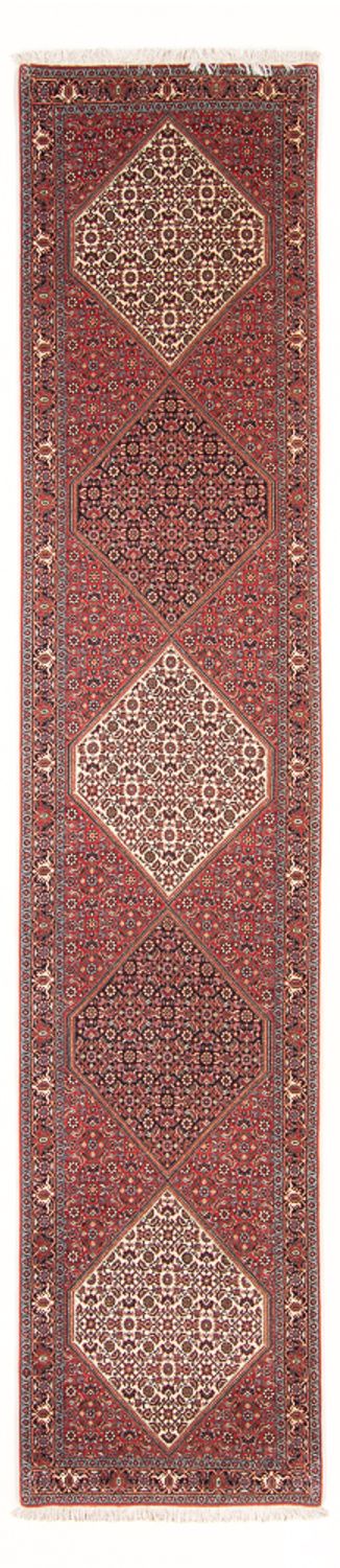 Läufer Perser - Bidjar - 384 x 77 cm - rot