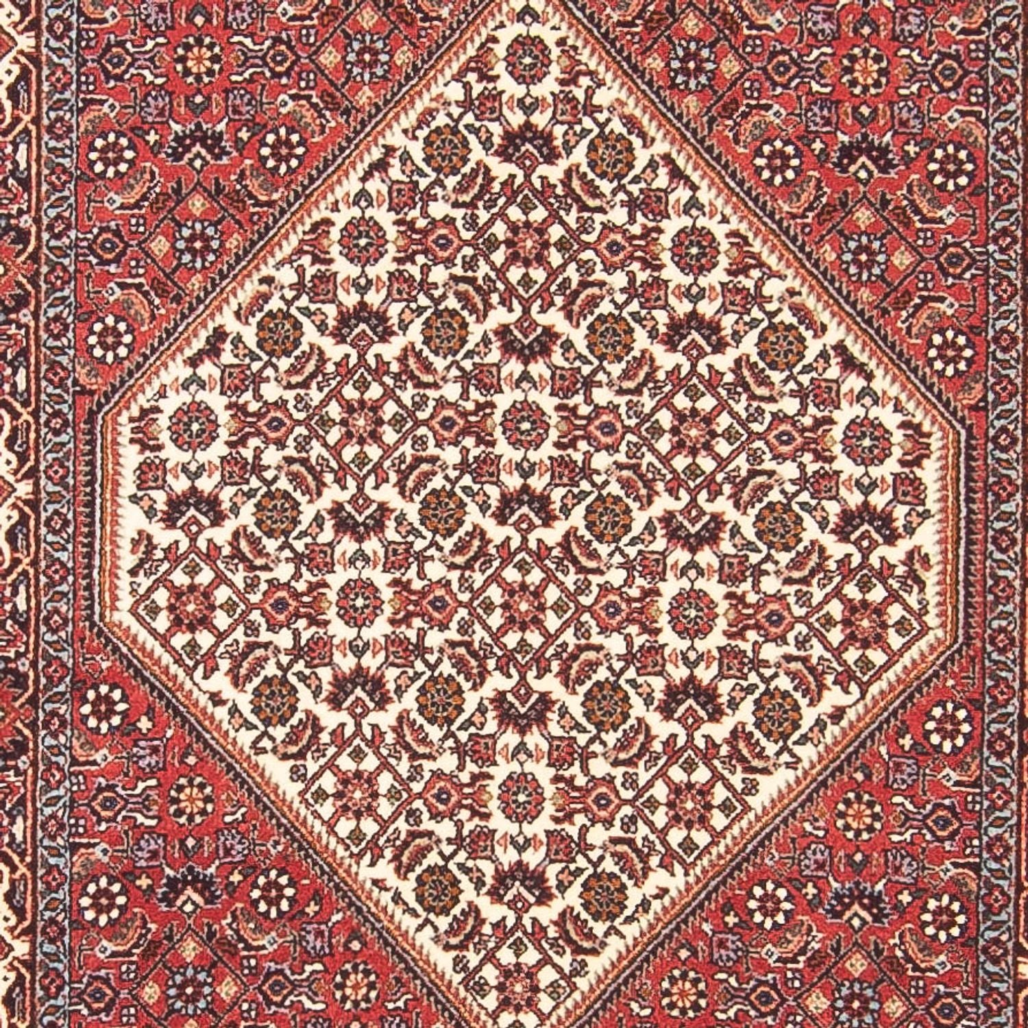 Läufer Perser - Bidjar - 384 x 77 cm - rot