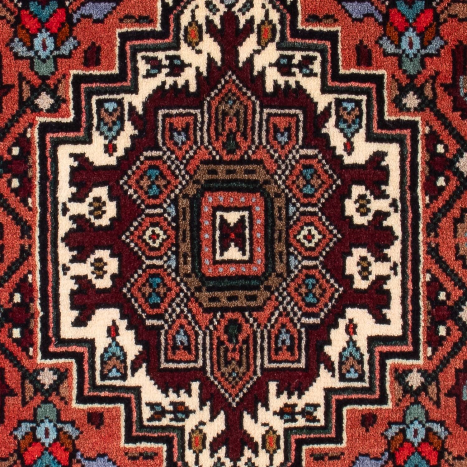 Perserteppich - Nomadic - 90 x 54 cm - rot