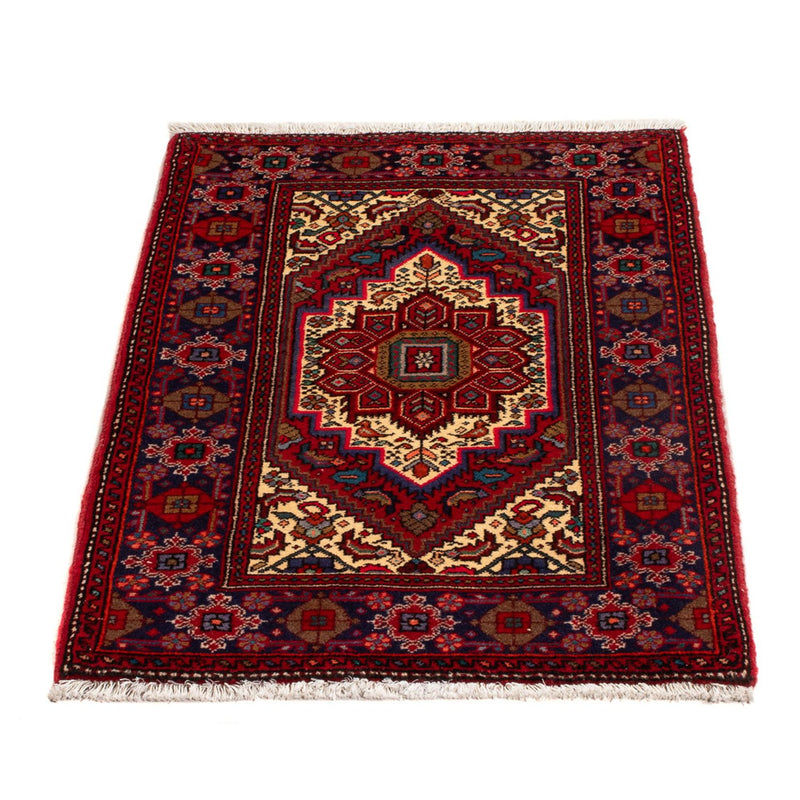 Perserteppich - Nomadic - 80 x 51 cm - rot