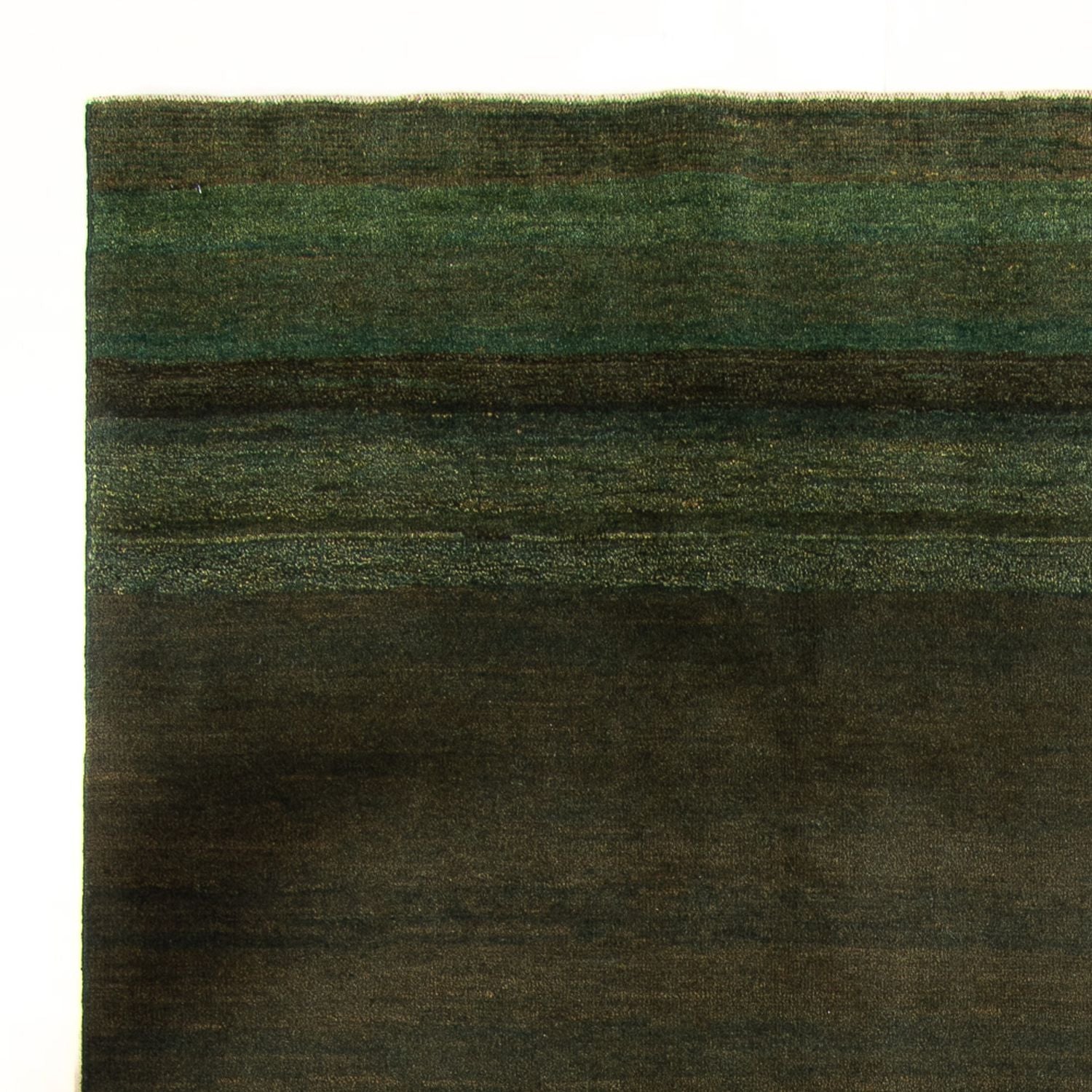 Gabbeh Teppich - Perser - 282 x 202 cm - grün