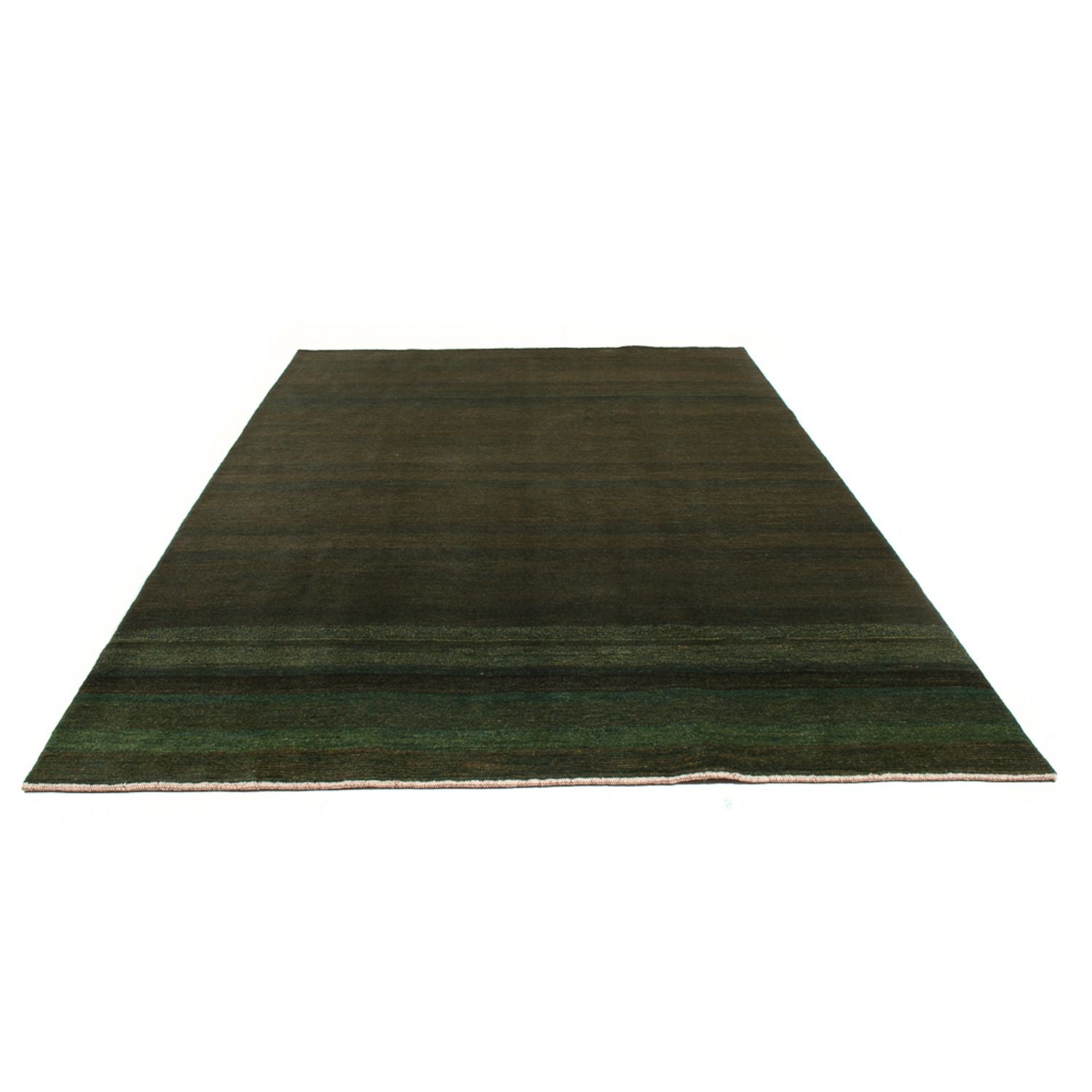 Gabbeh Teppich - Perser - 282 x 202 cm - grün