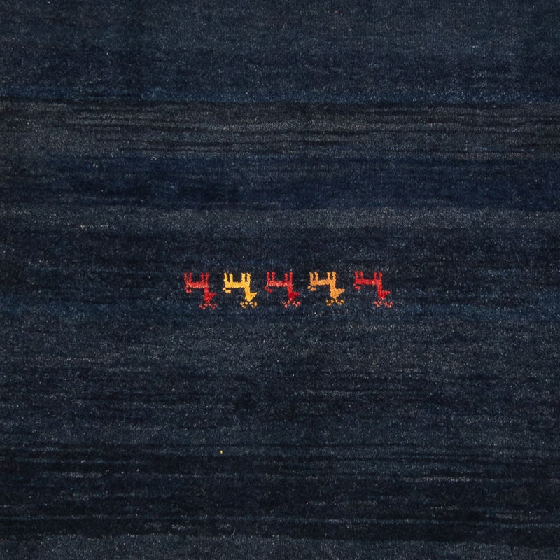Gabbeh Teppich - Perser - 291 x 226 cm - dunkelblau