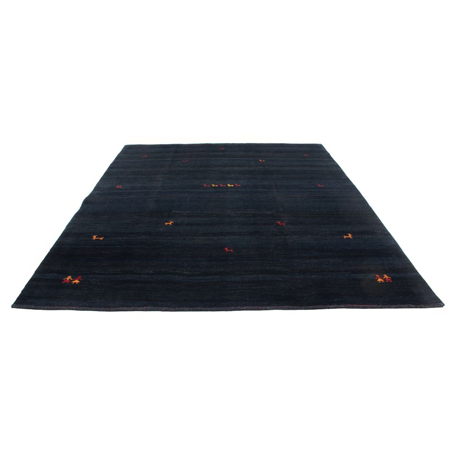Gabbeh Teppich - Perser - 291 x 226 cm - dunkelblau