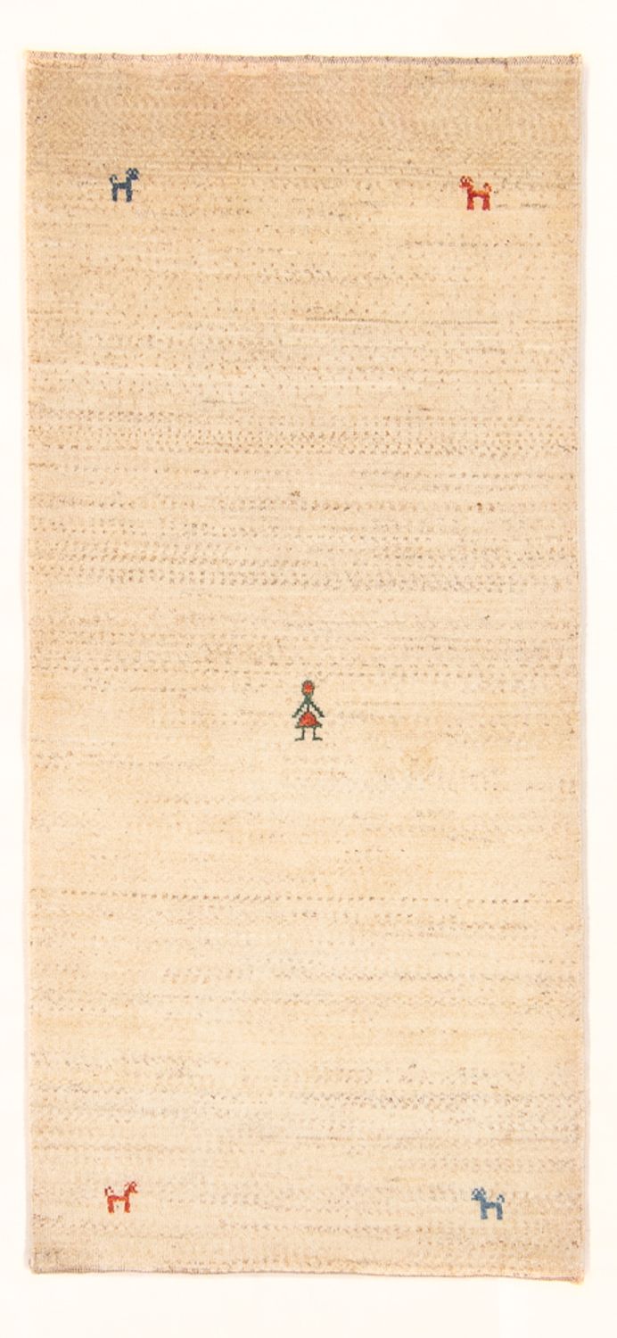 Gabbeh Teppich - Perser - 171 x 82 cm - creme