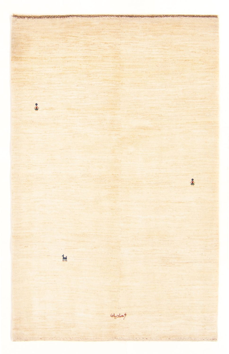 Gabbeh Teppich - Perser - 192 x 127 cm - creme