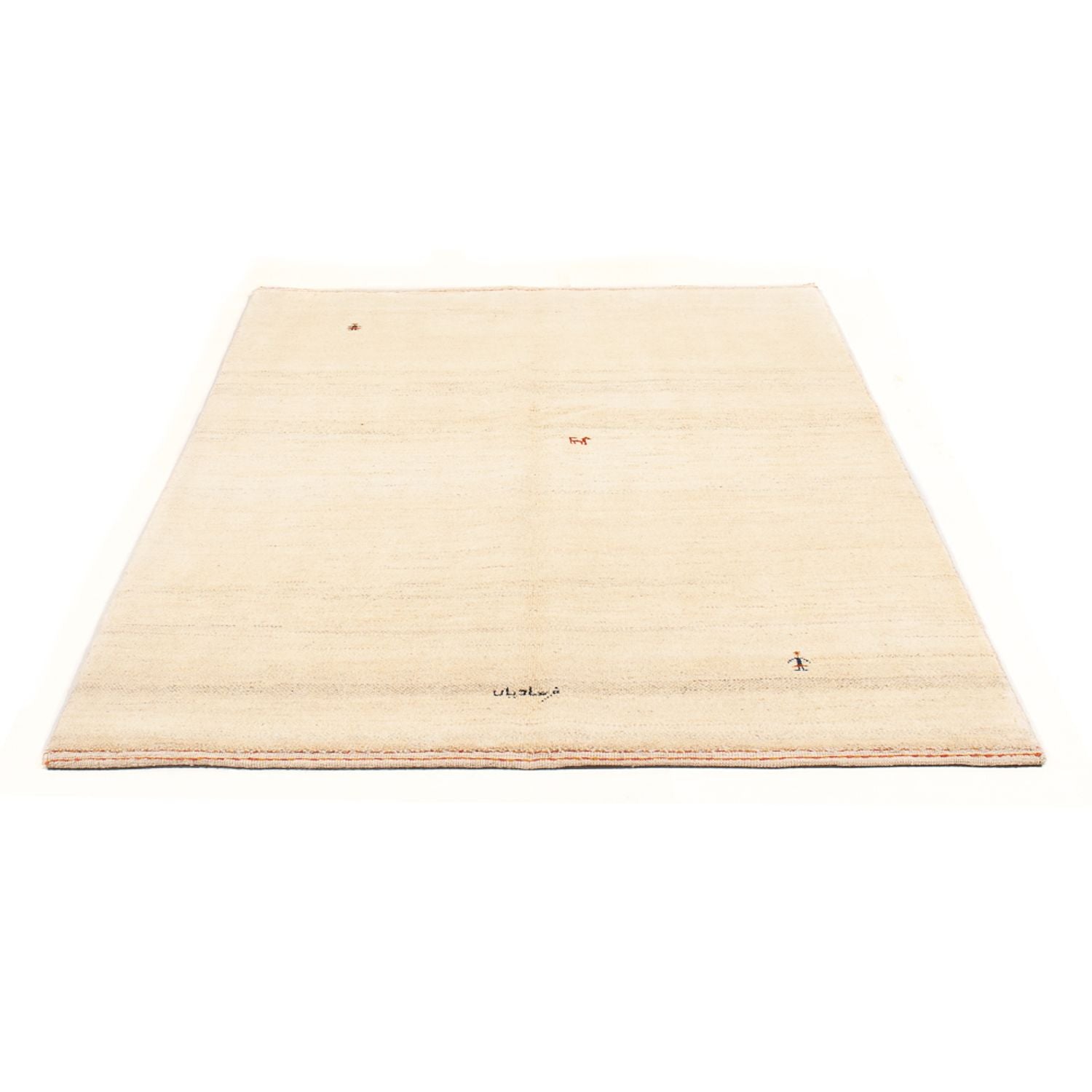Gabbeh Teppich - Perser - 187 x 140 cm - creme