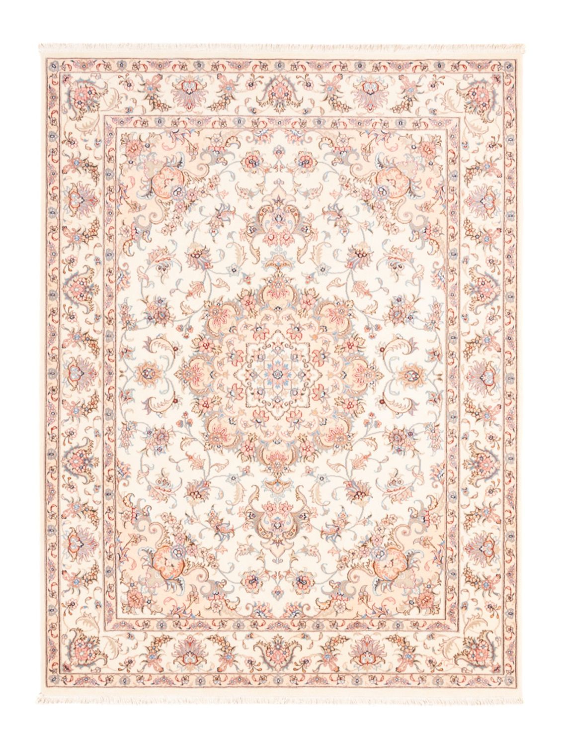 Perserteppich - Täbriz - 198 x 149 cm - creme