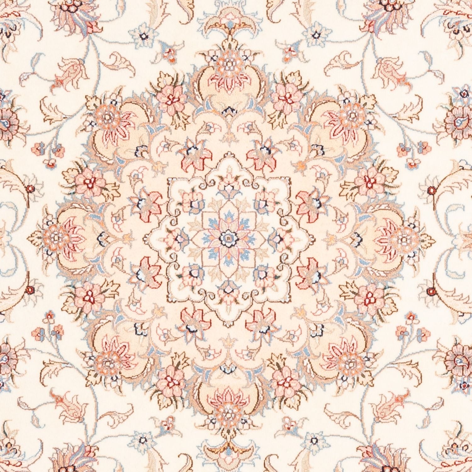 Perserteppich - Täbriz - 198 x 149 cm - creme