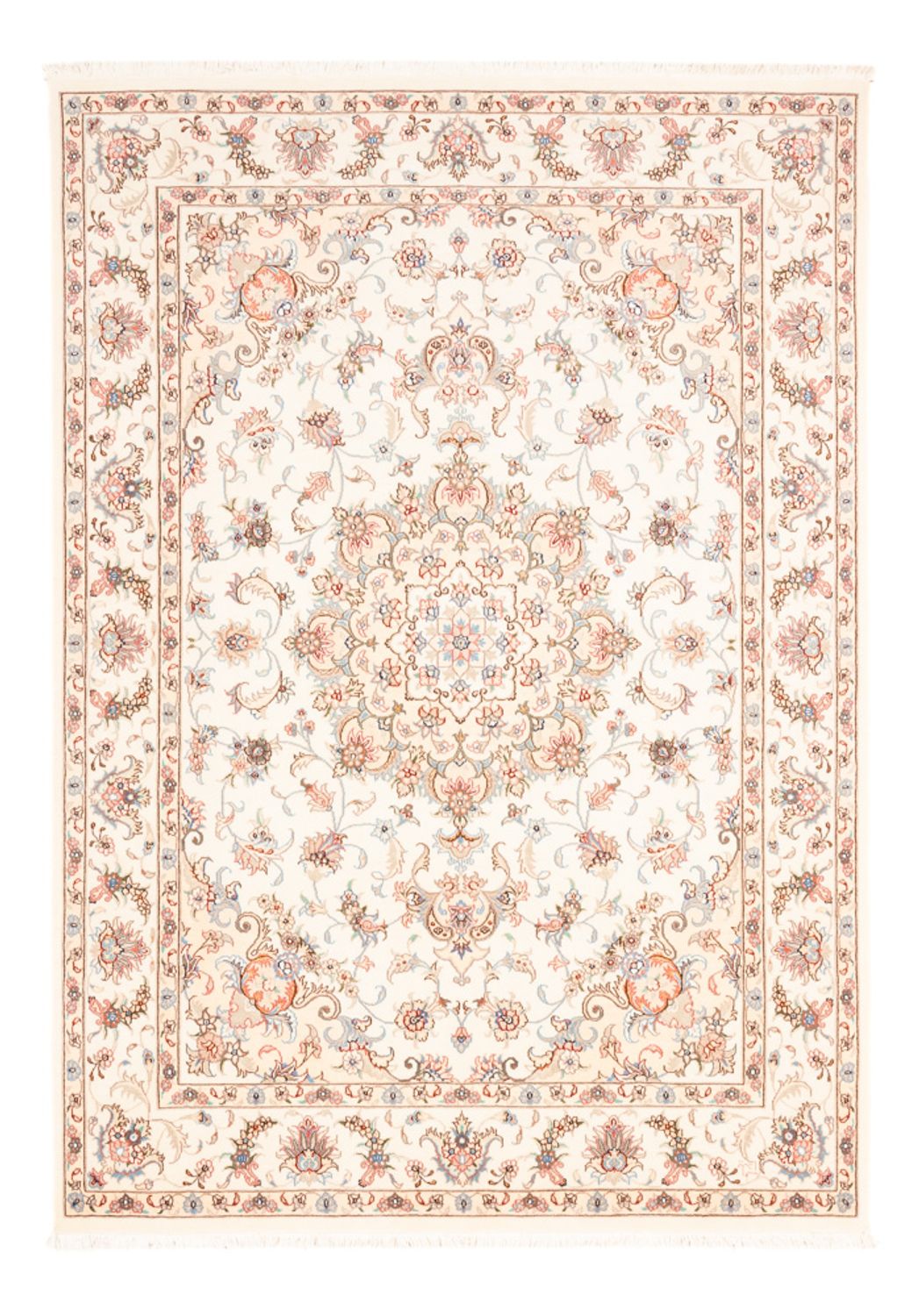 Perserteppich - Täbriz - 203 x 148 cm - creme