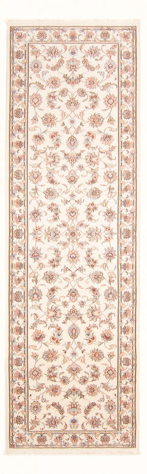 Läufer Perser - Täbriz - Royal - 295 x 89 cm - creme
